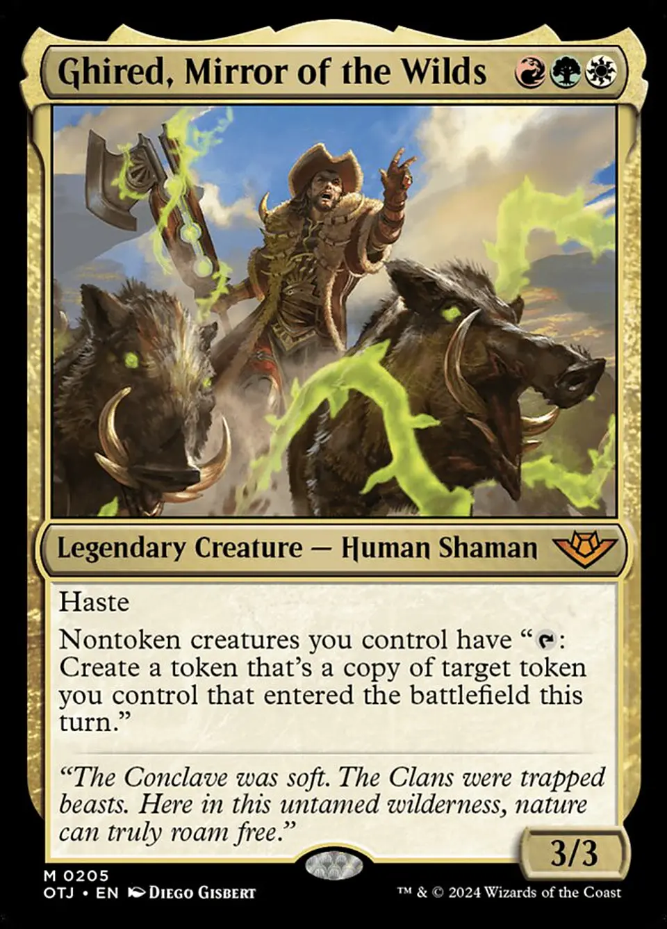 Ghired, Mirror of the Wilds | Inglés | NM | OTJ 1