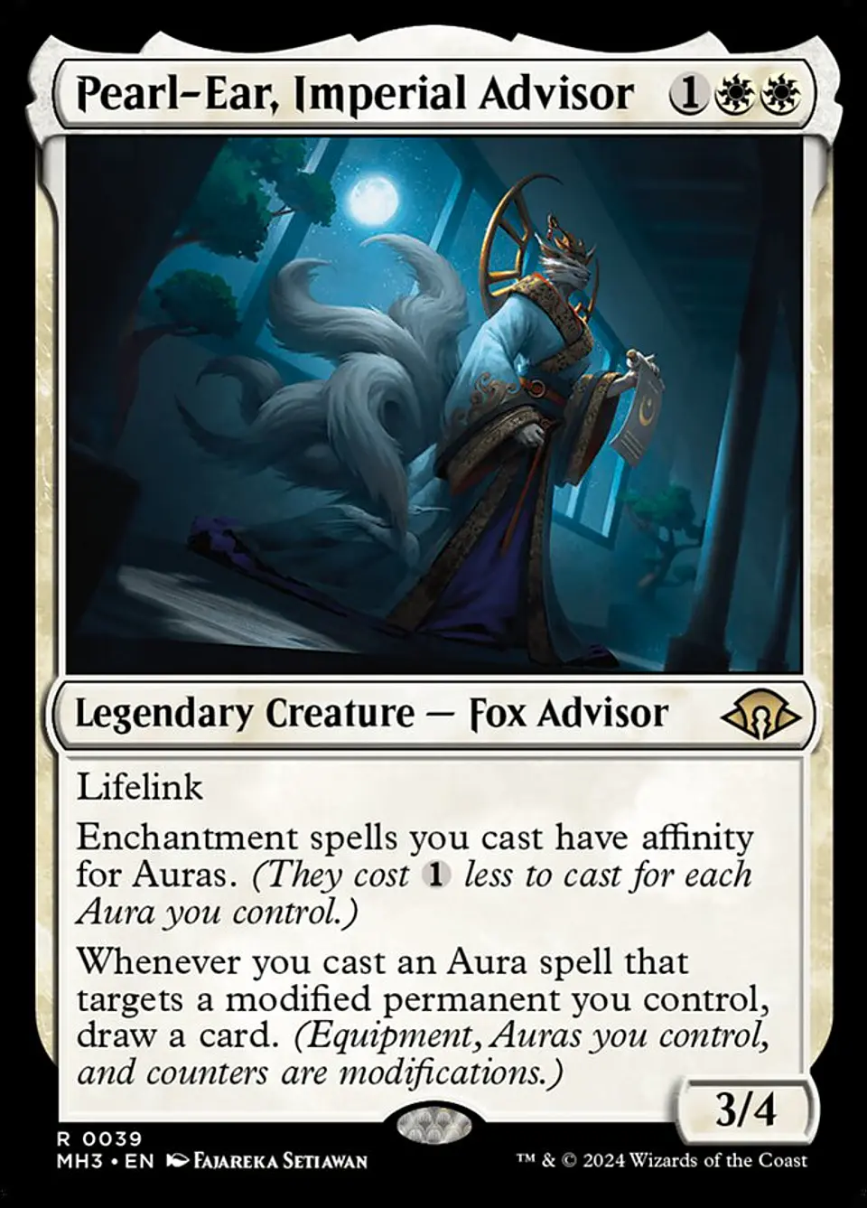 Pearl-Ear, Imperial Advisor | Español | NM | MH3 1