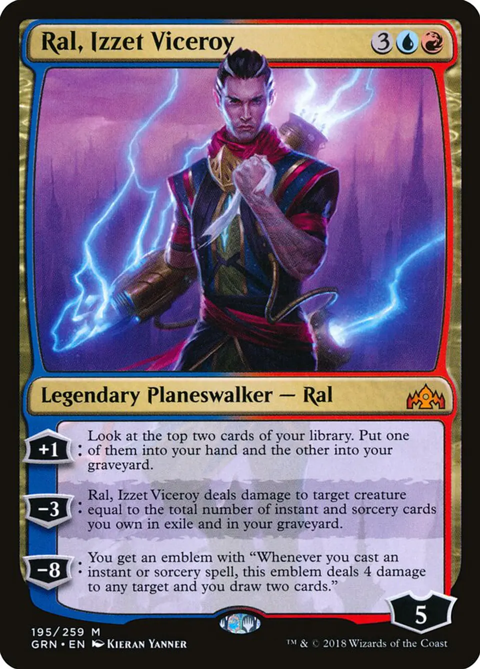 Ral, Izzet Viceroy | Español | NM | GRN 1