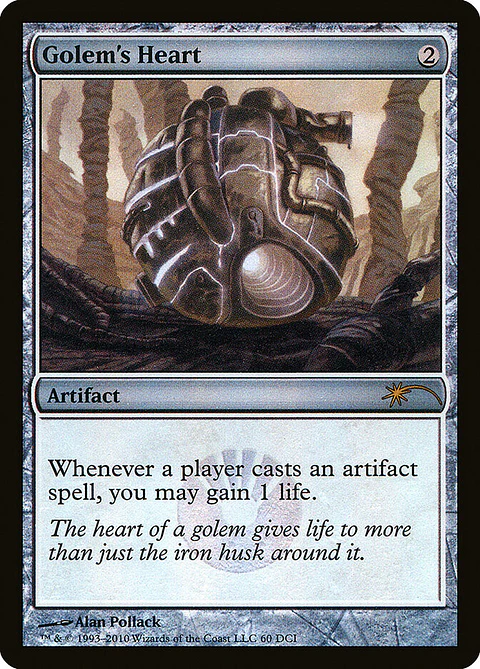 Golem's Heart (foil) | Inglés | EX | DCI