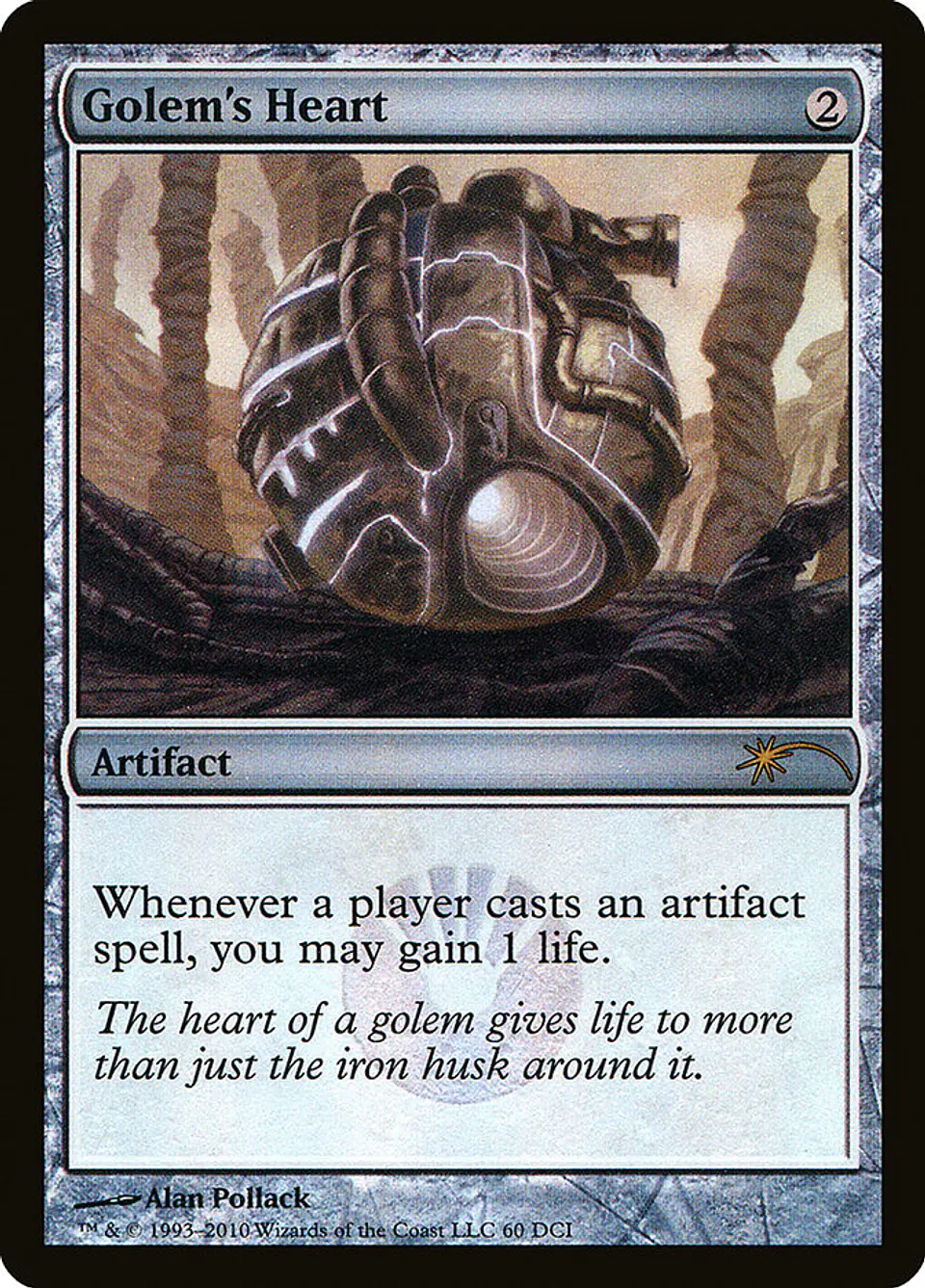 Golem's Heart (foil) | Inglés | EX | DCI 1
