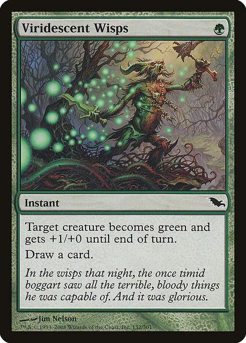Viridescent Wisps | Español | NM | SHM