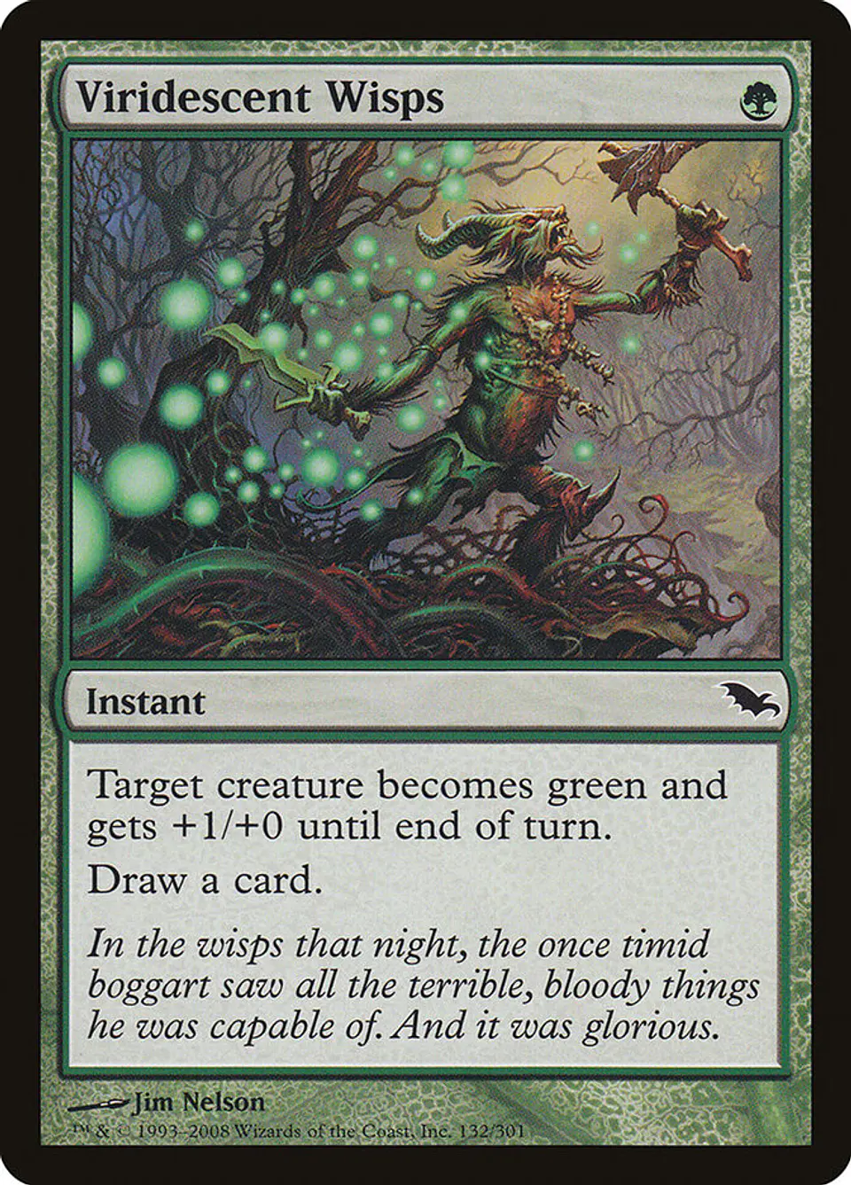 Viridescent Wisps | Español | NM | SHM 1