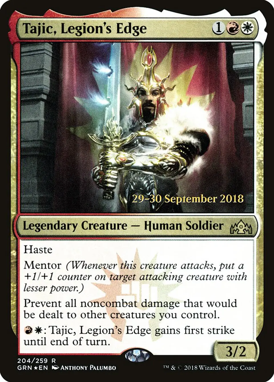 Tajic, Legion's Edge (Launch foil) | Español | NM | PGRN 1