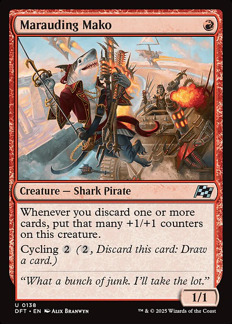 Marauding Mako | Español | NM | DFT