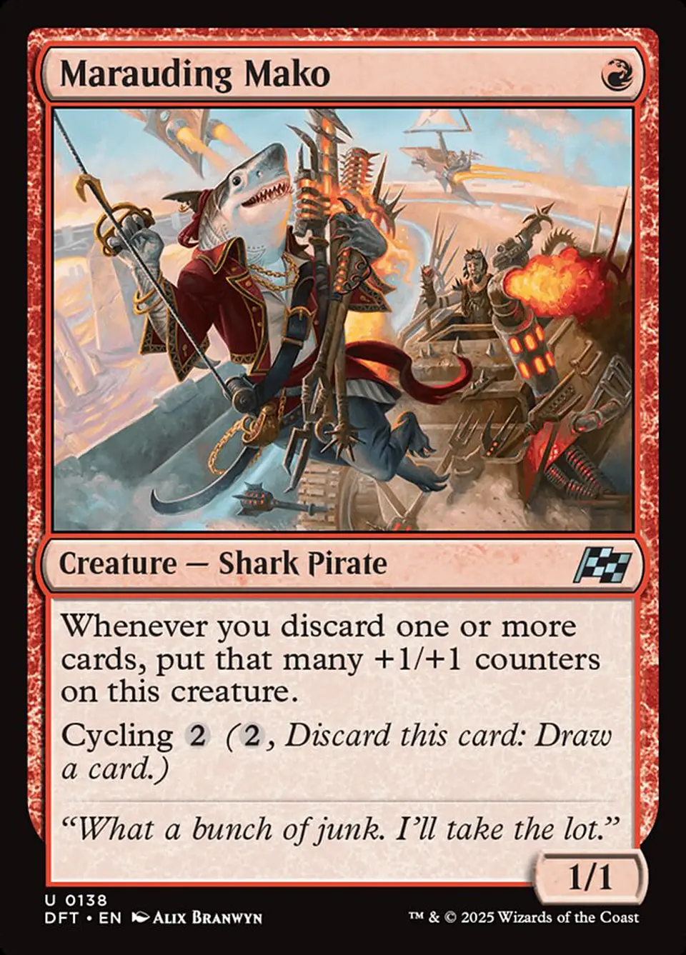 Marauding Mako | Español | NM | DFT 1