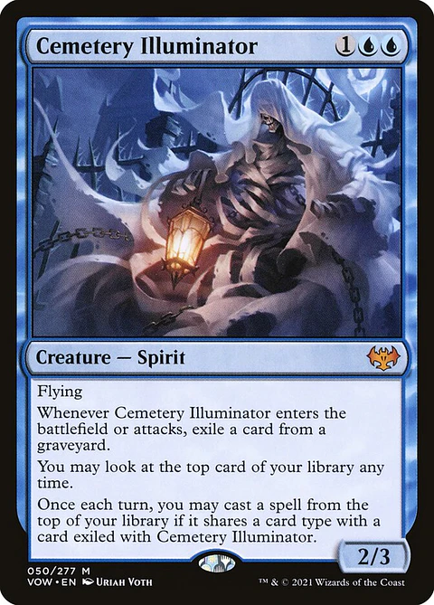Cemetery Illuminator (foil) | Español | NM | VOW