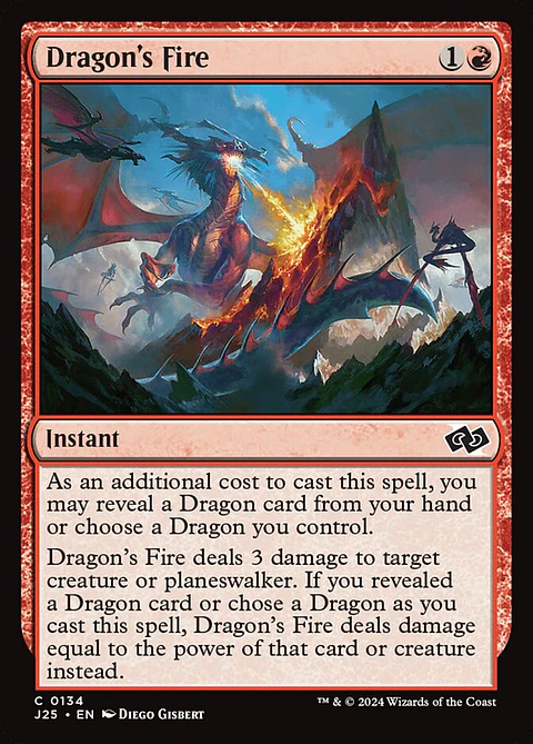 Dragon's Fire | Español | NM | J25