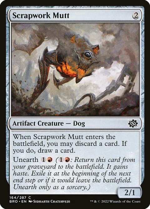 Scrapwork Mutt (foil) | Español | NM | BRO
