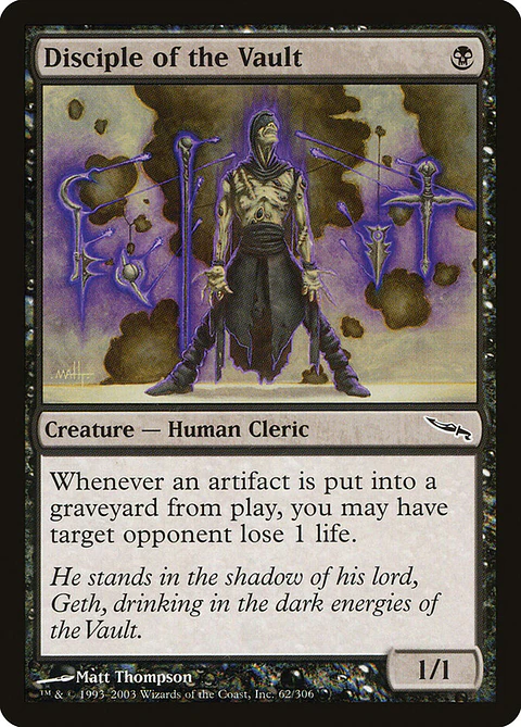 Disciple of the Vault | Español | HP | MRD
