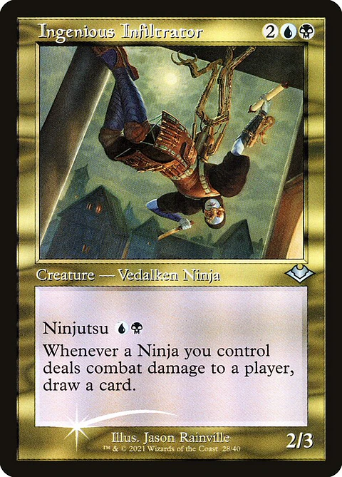 Ingenious Infiltrator (Retro Frame foil) | Español | NM | H1R