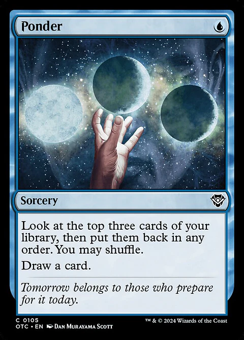 Ponder | Inglés | NM | OTC