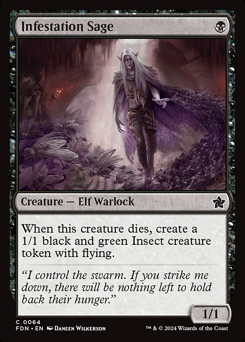 Infestation Sage (foil) | Español | NM | FDN