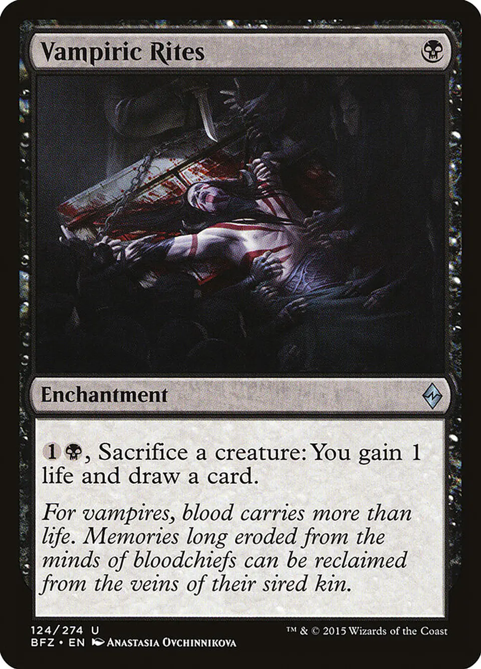 Vampiric Rites | Español | NM | BFZ 1