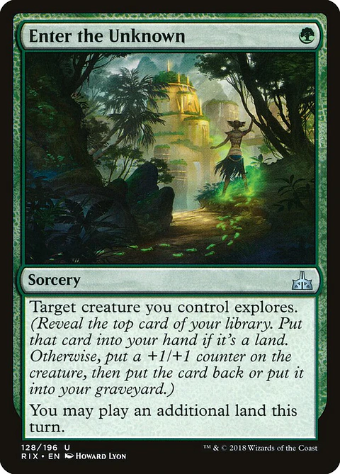 Enter the Unknown | Español | NM | RIX