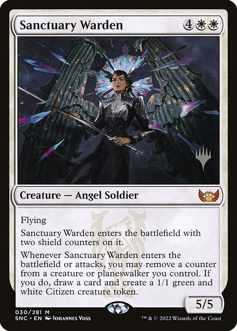 Sanctuary Warden (foil) | Español | NM | PSNC