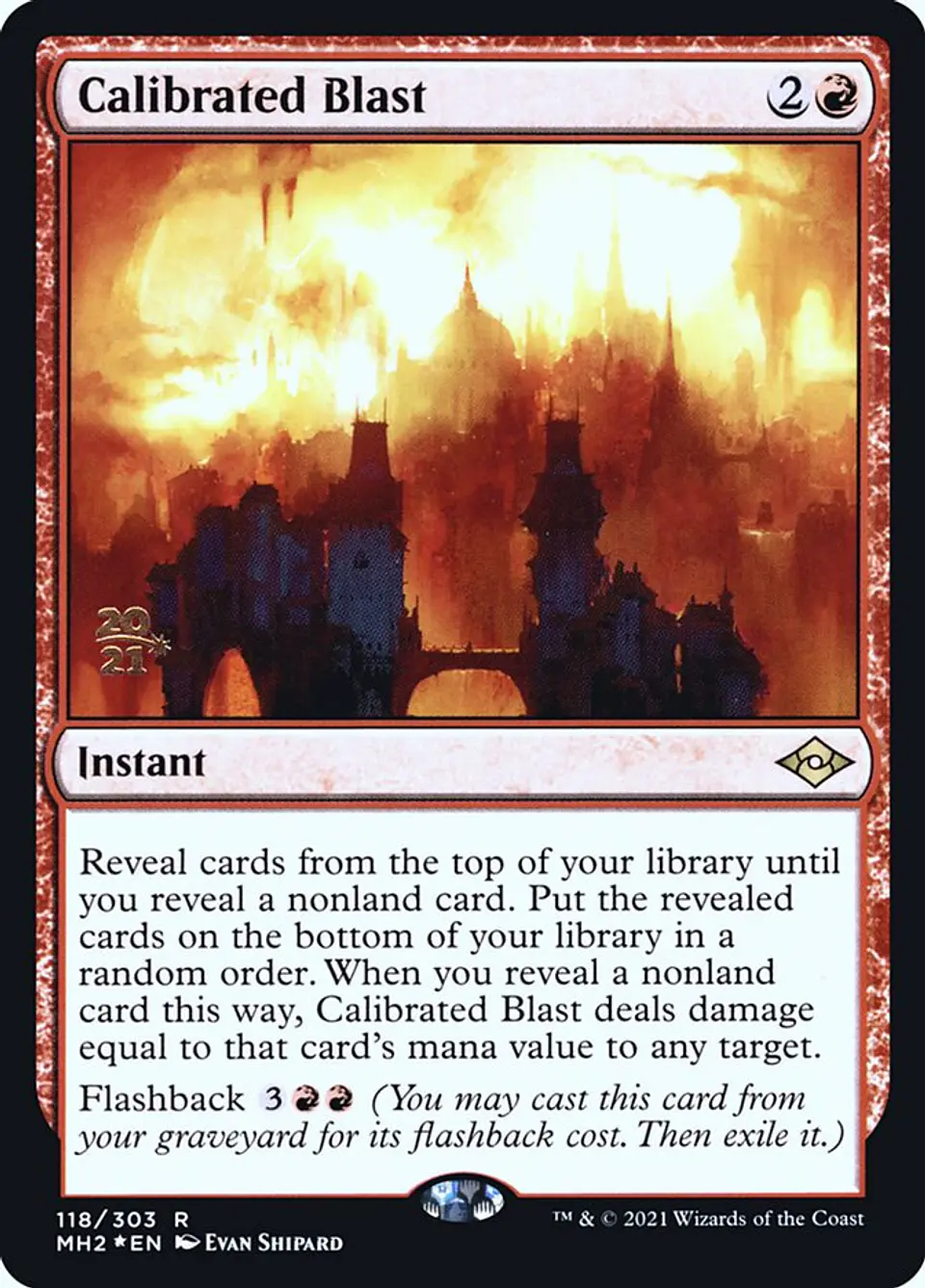 Calibrated Blast (Launch foil) | Español | NM | PMH2 1