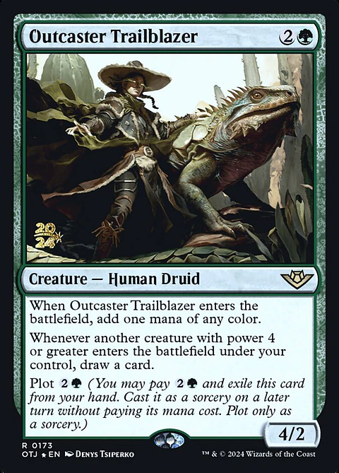 Outcaster Trailblazer (Launch foil) | Español | NM | POTJ