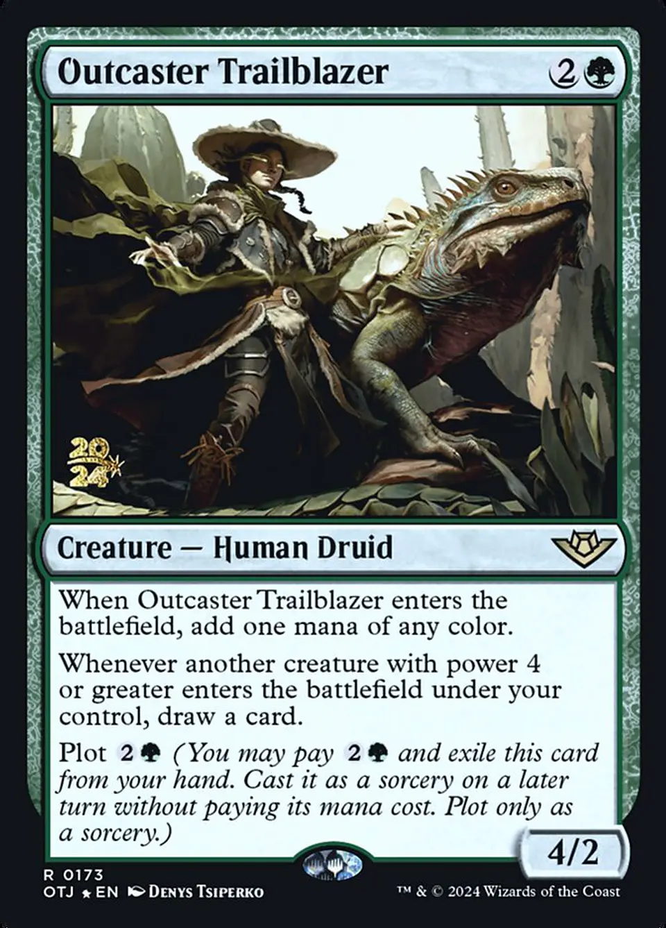 Outcaster Trailblazer (Launch foil) | Español | NM | POTJ 1