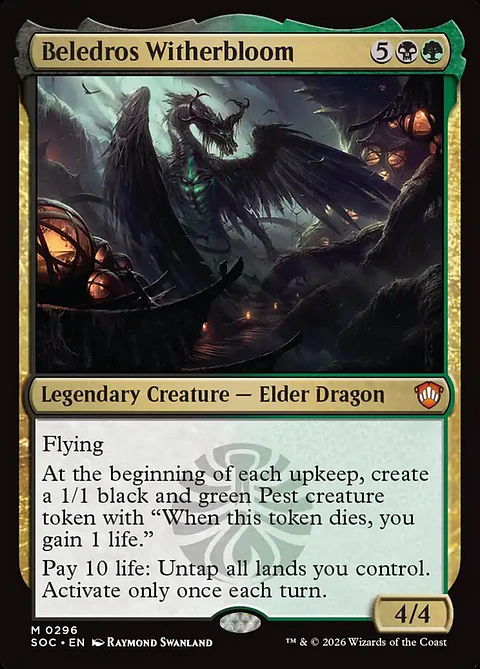 Beledros Witherbloom | Inglés | NM | SOC