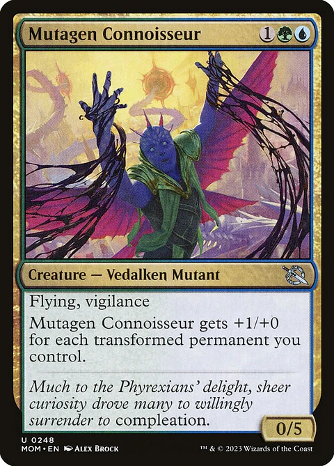 Mutagen Connoisseur | Inglés | NM | MOM