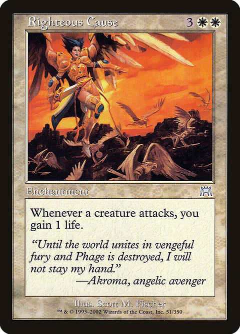 Righteous Cause (Retro Frame) | Español | EX | ONS