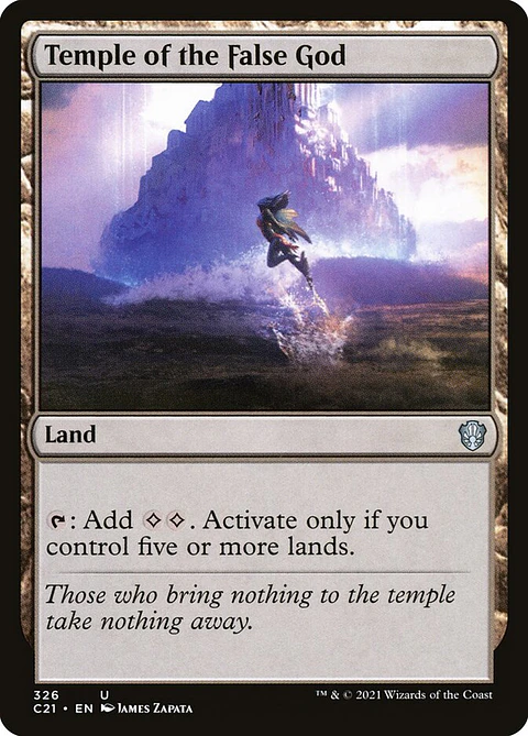 Temple of the False God | Inglés | NM | C21