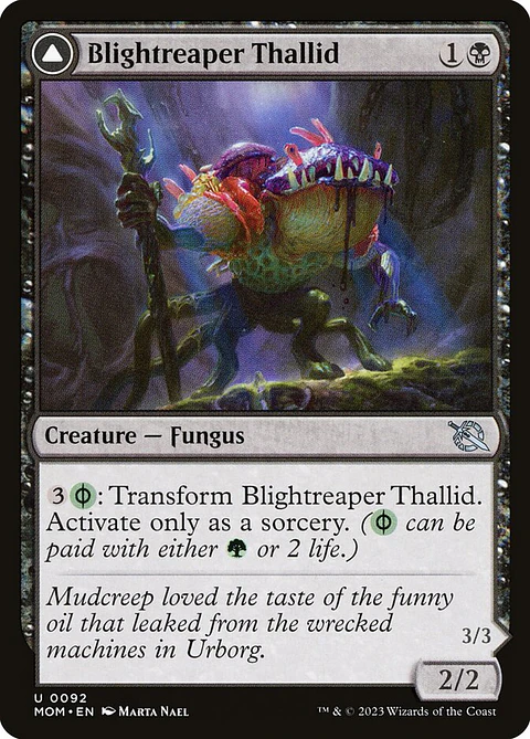 Blightreaper Thallid // Blightsower Thallid | Español | NM | MOM
