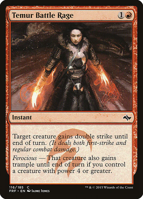 Temur Battle Rage | Español | EX | FRF