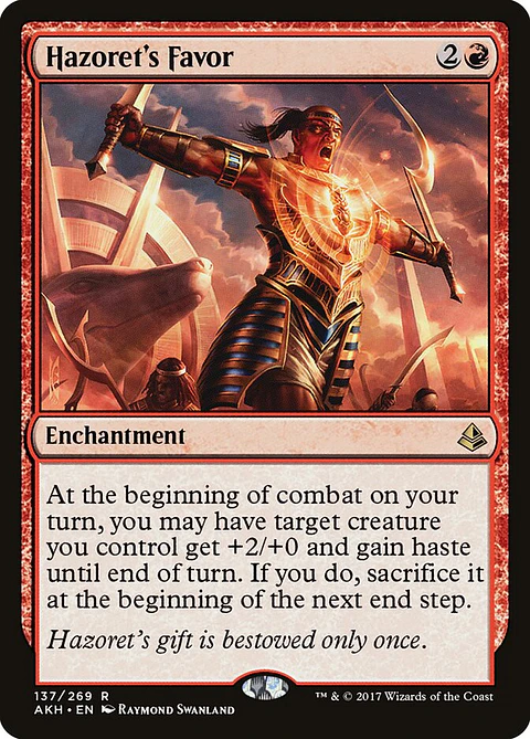 Hazoret's Favor | Español | EX | AKH
