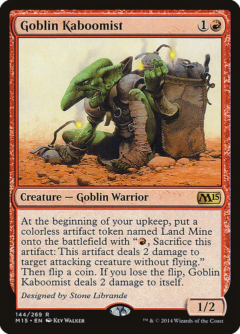 Goblin Kaboomist | Español | NM | M15