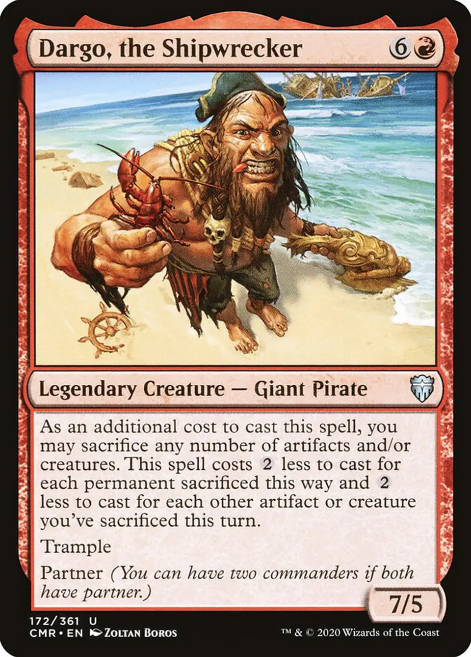 Dargo, the Shipwrecker | Inglés | NM | CMR 1