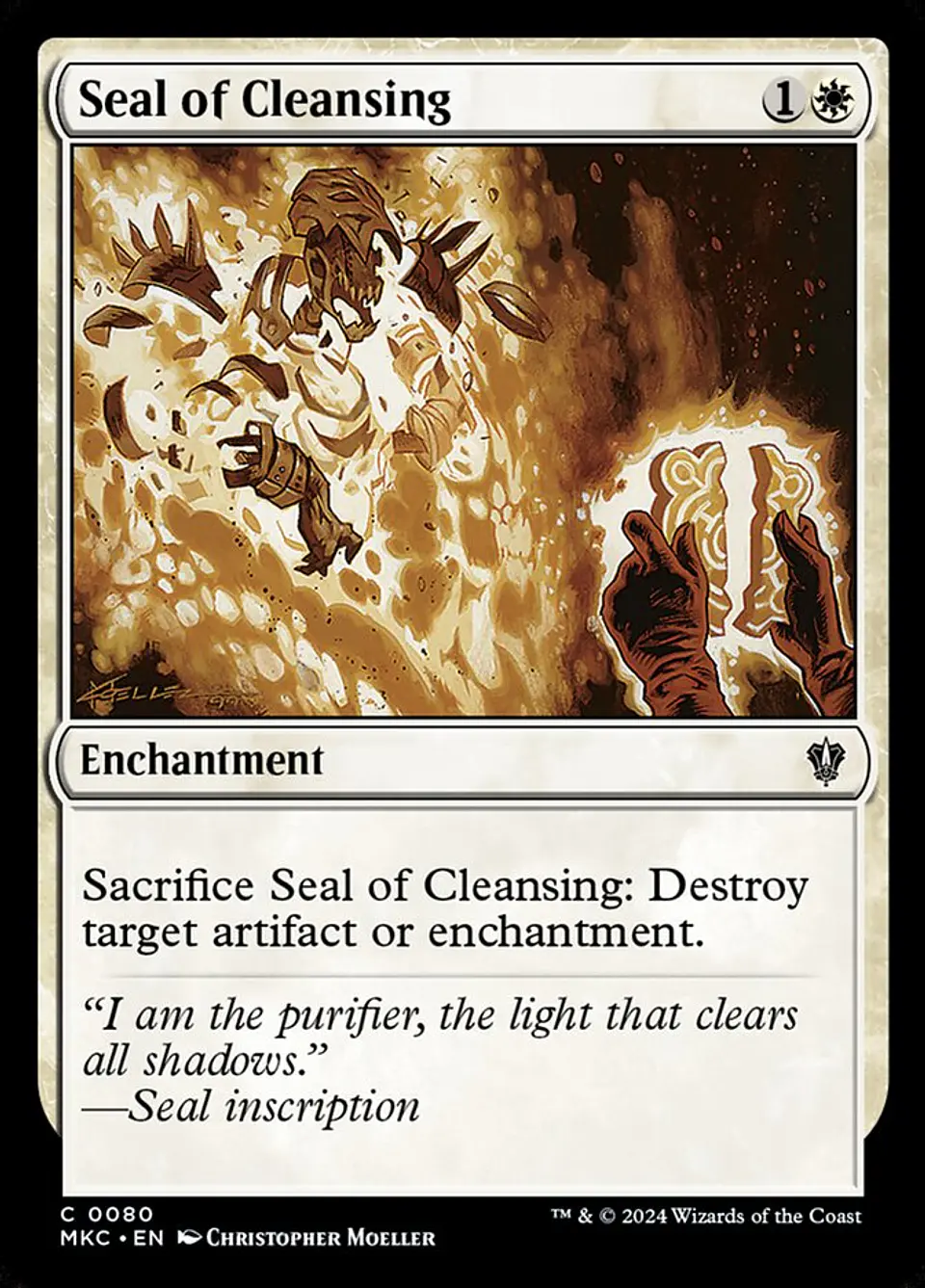 Seal of Cleansing | Inglés | NM | MKC 1