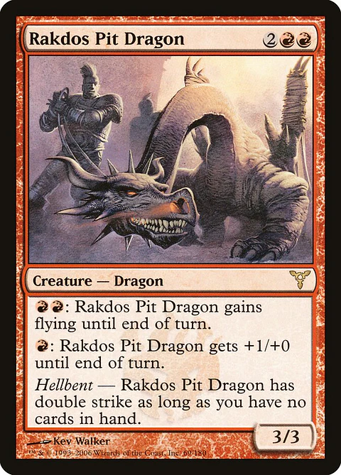 Rakdos Pit Dragon | Español | EX | DIS