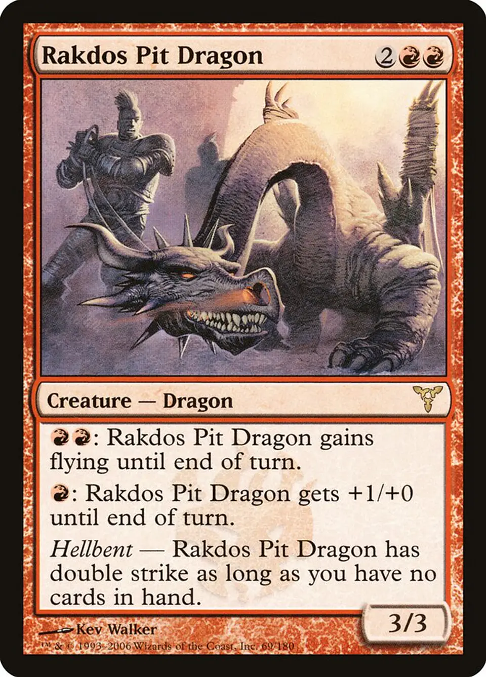Rakdos Pit Dragon | Español | EX | DIS 1