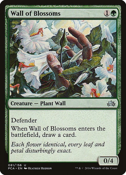 Wall of Blossoms | Inglés | NM | PCA