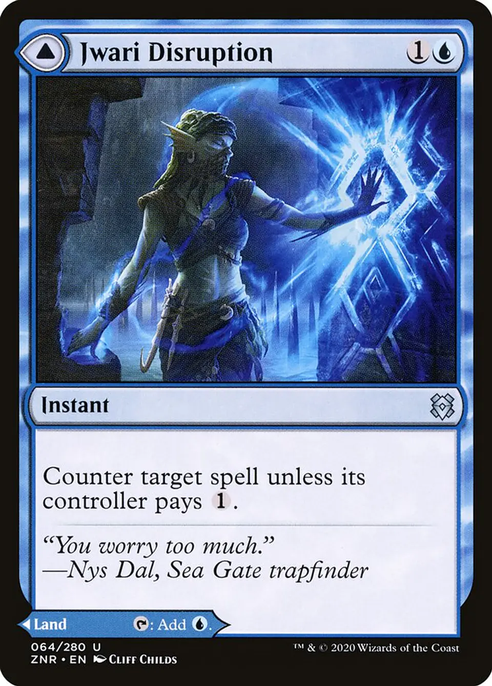 Jwari Disruption // Jwari Ruins | Inglés | NM | ZNR 1