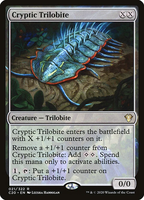 Cryptic Trilobite | Inglés | NM | C20