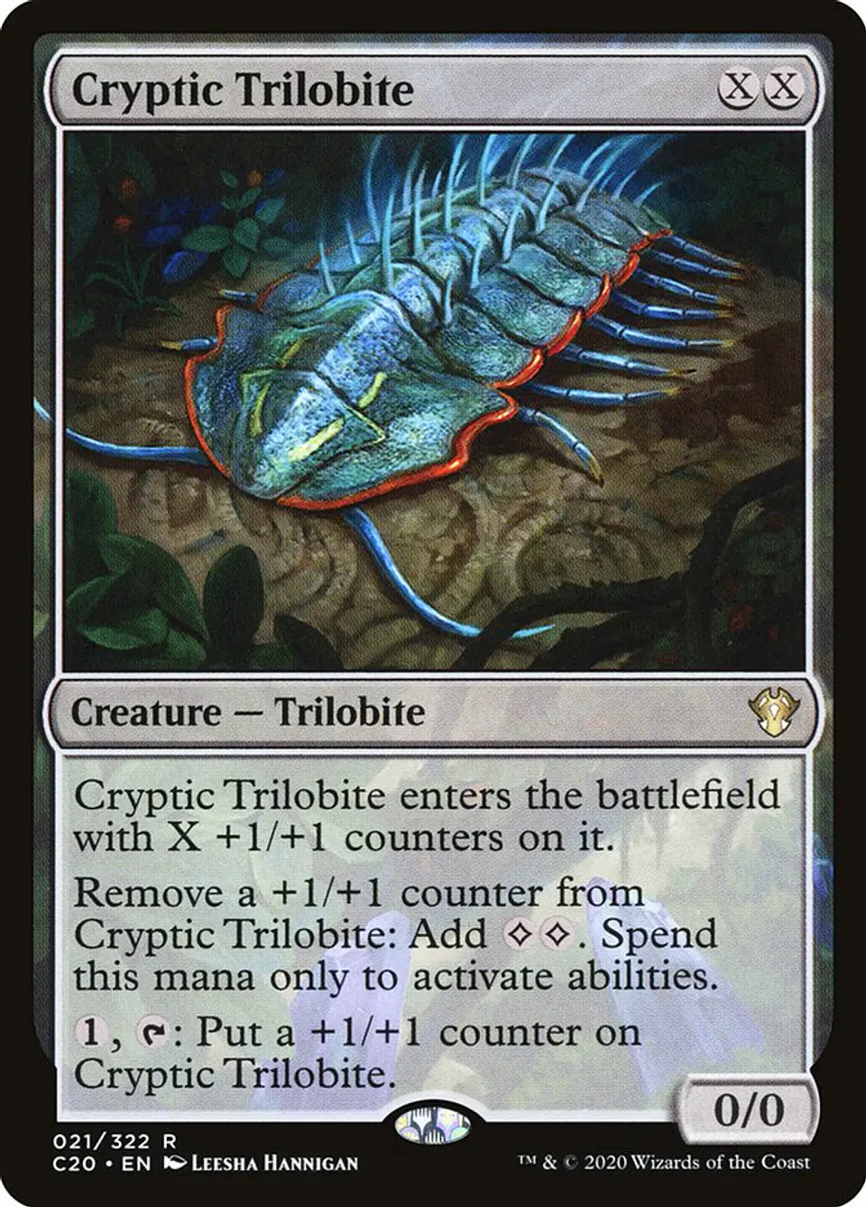 Cryptic Trilobite | Inglés | NM | C20 1
