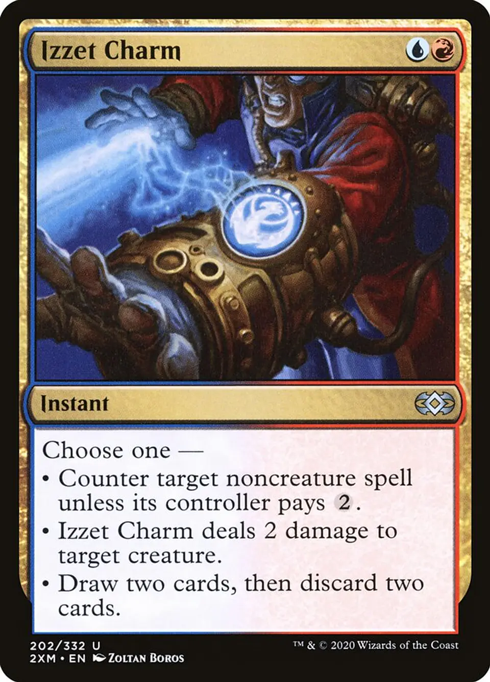 Izzet Charm | Inglés | NM | 2XM 1