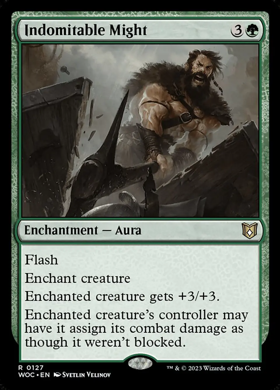 Indomitable Might | Inglés | NM | WOC 1