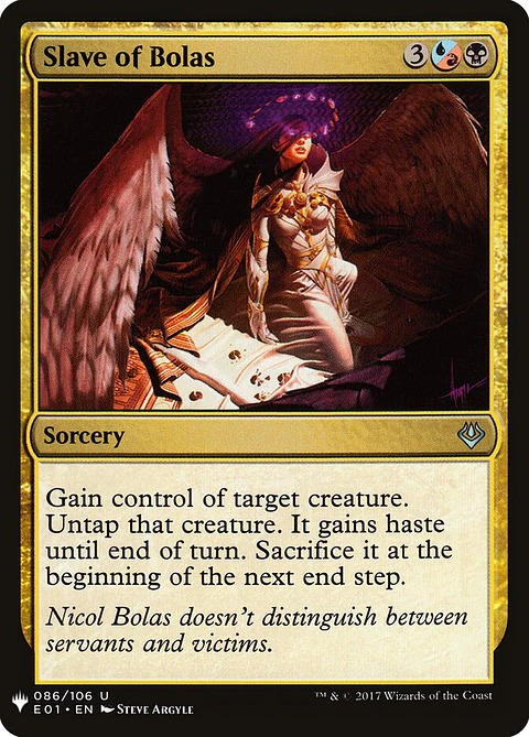 Slave of Bolas | Inglés | NM | PLST