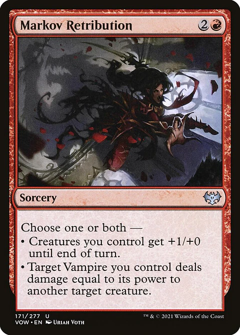 Markov Retribution (foil) | Inglés | NM | VOW