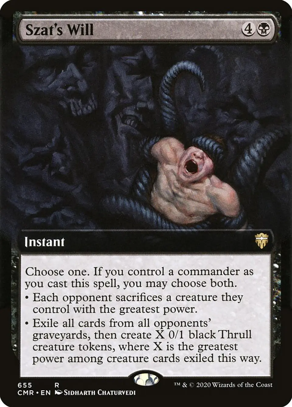 Szat's Will (Extended Art) | Inglés | NM | CMR 1