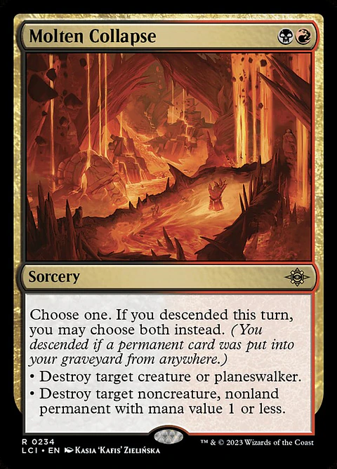 Molten Collapse | Inglés | NM | LCI
