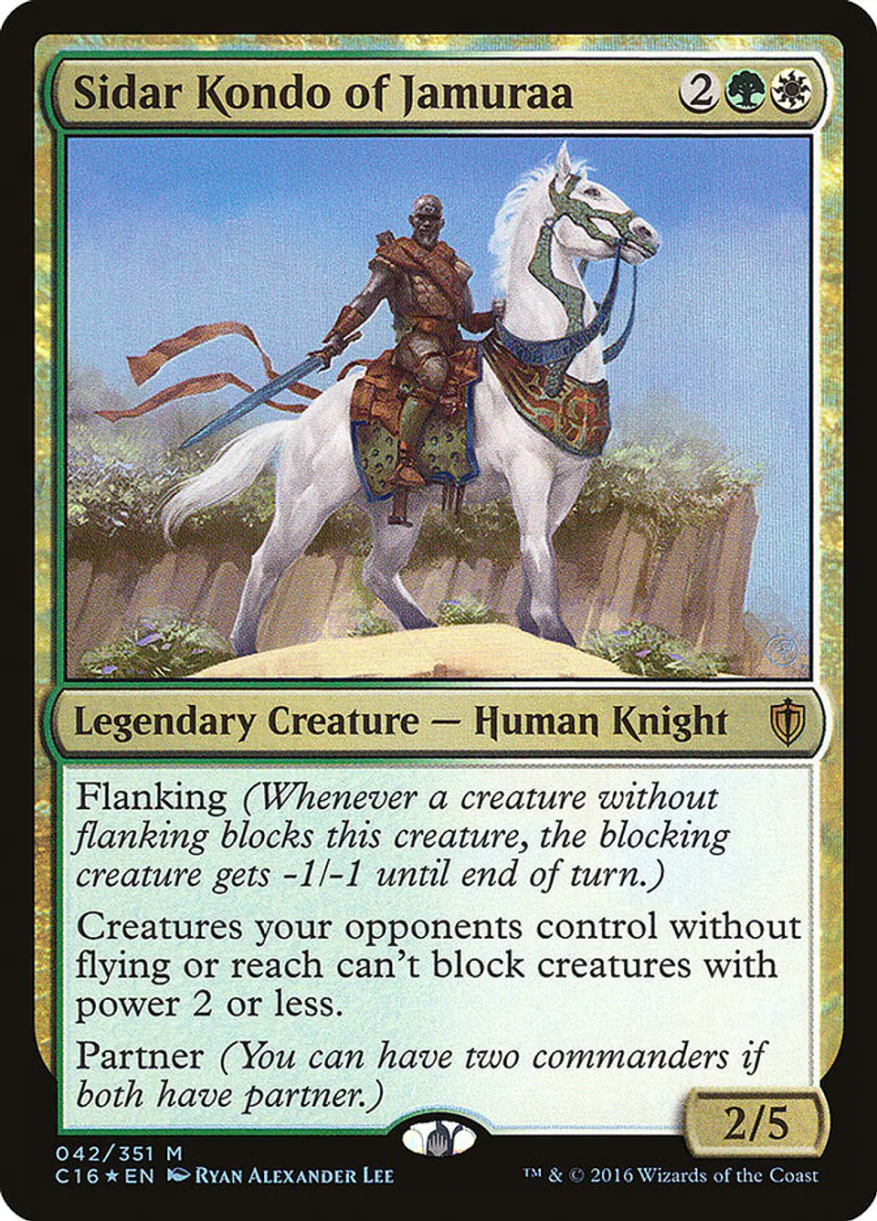 Sidar Kondo of Jamuraa (foil) | Inglés | NM | C16 1