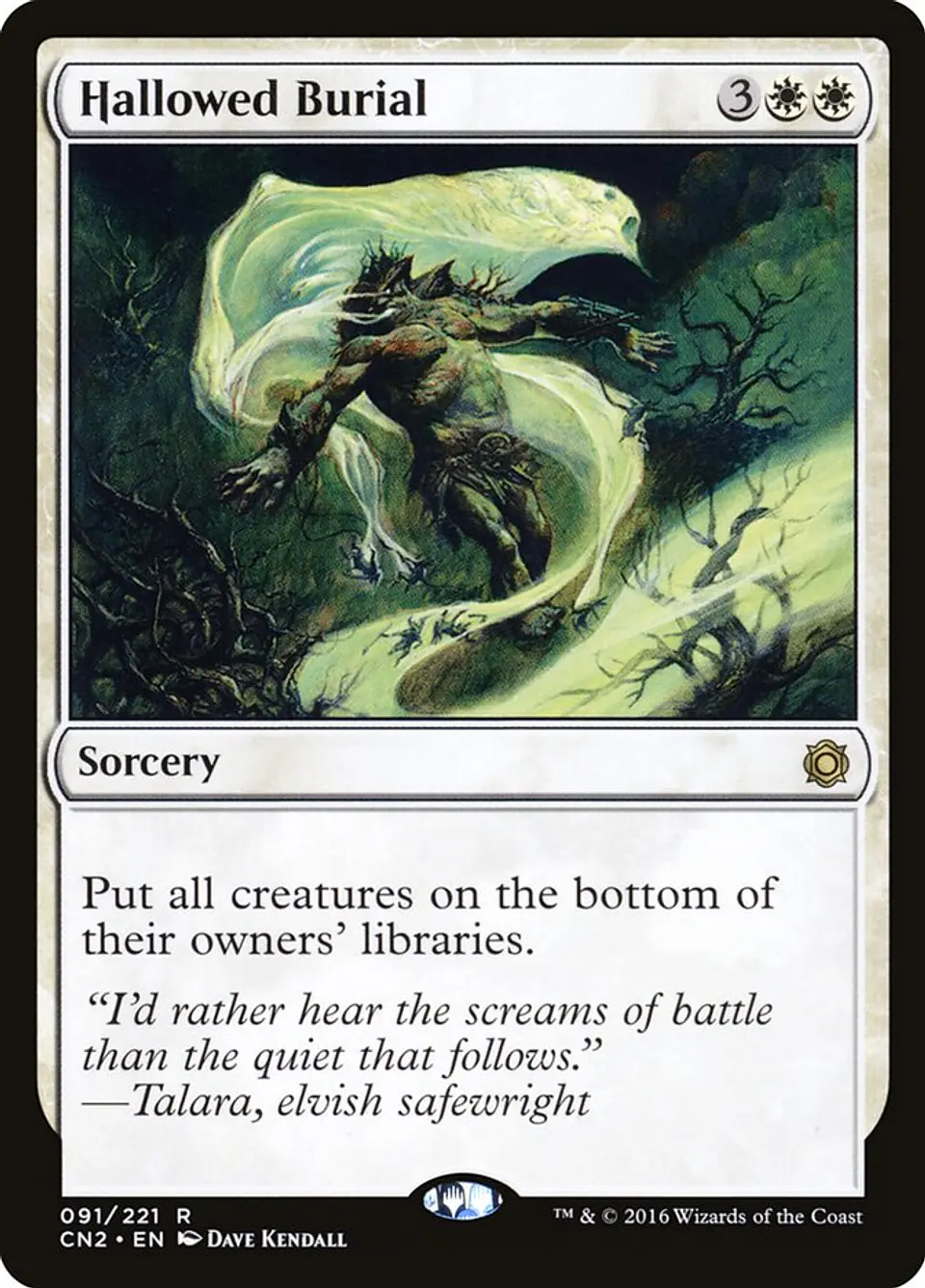 Hallowed Burial (foil) | Inglés | NM | CN2 1