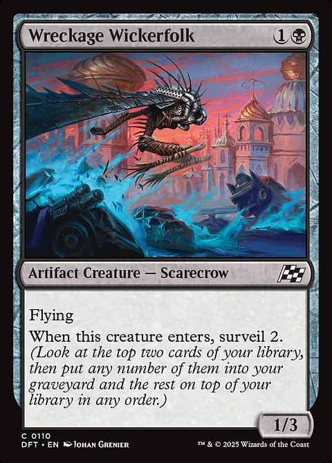 Wreckage Wickerfolk (foil) | Inglés | NM | DFT