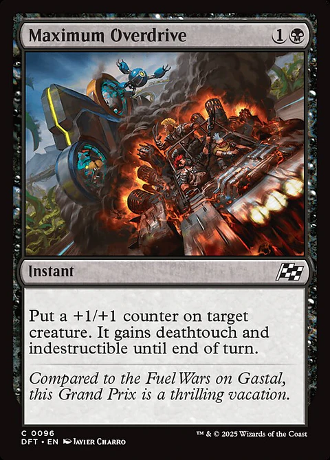 Maximum Overdrive (foil) | Inglés | NM | DFT