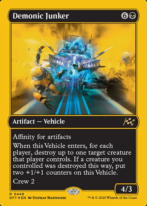 Demonic Junker (foil) | Inglés | NM | DFT